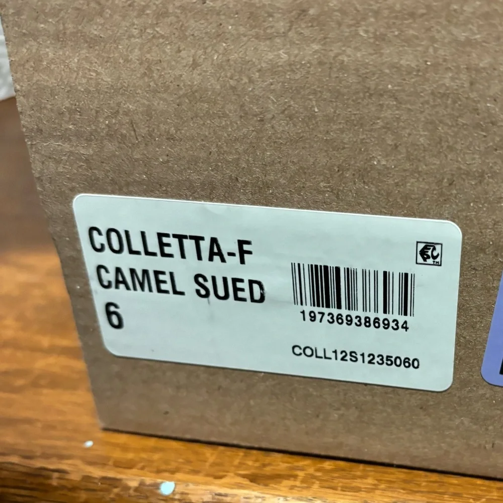 NWT Steve Madden Colletta (Camel Suede Fur) Women's Boots - Picture 8 of 9